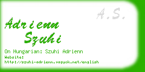 adrienn szuhi business card